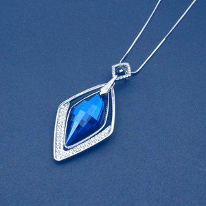 Women's Diamond Shaped Pendant
